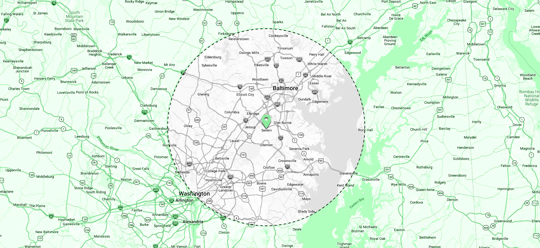 map full screen